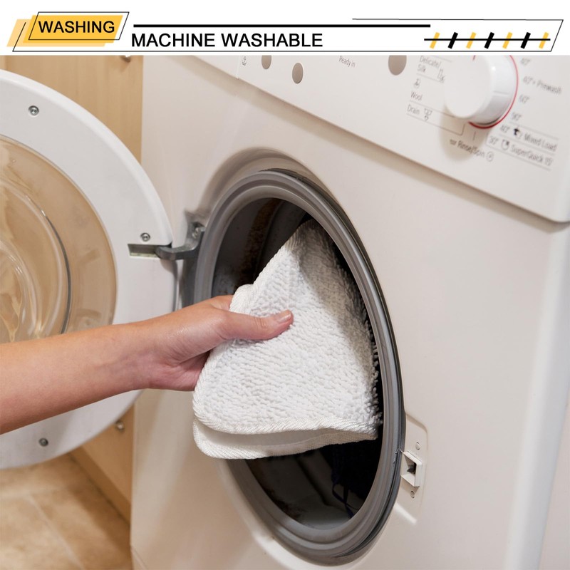 6 Pack Steam Plus Mop Refill Pads Premium Microfiber for