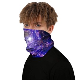 Unisex Multifunctional Bandana Face Mask Neck Gaiter Warmer Headwear Balaclava Scarf for Dust, Outdoor Protection