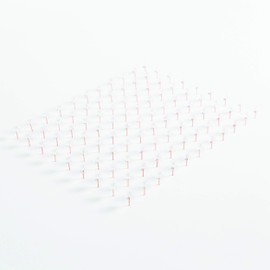 U Brands Sphere Push Pins, Clear Head with Rose Gold Prong, 100 Count (3089U06-24)