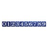 Kantu 2113005 Royal Blue Ceramic Tile Address Number