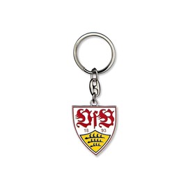 VfB Stuttgart 15169 Crest Keyring, Coloré