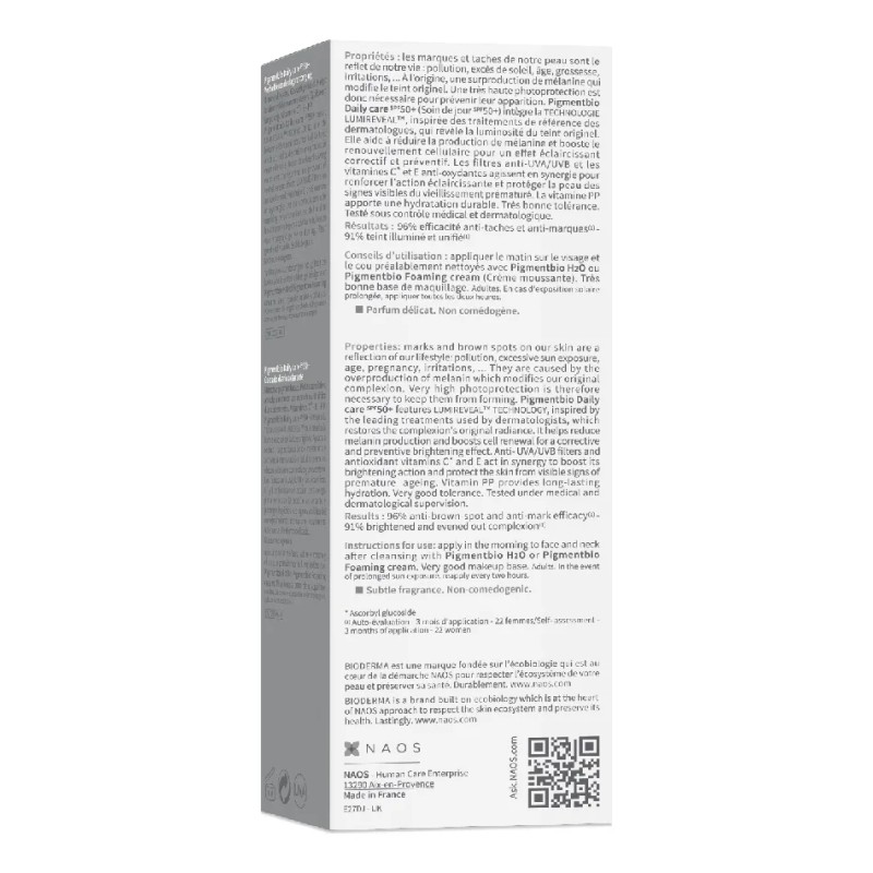 Pigmentbio Daily Care Spf Bioderma Crema Día