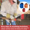Sthovd Metal Cutting Guide Kit Includes Sizes: 1-7/8", 2-3/8", 2-7/8"
