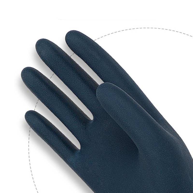 1 Pair Working Gloves Neoprene Rubber Chemical Resistant Work Gloves