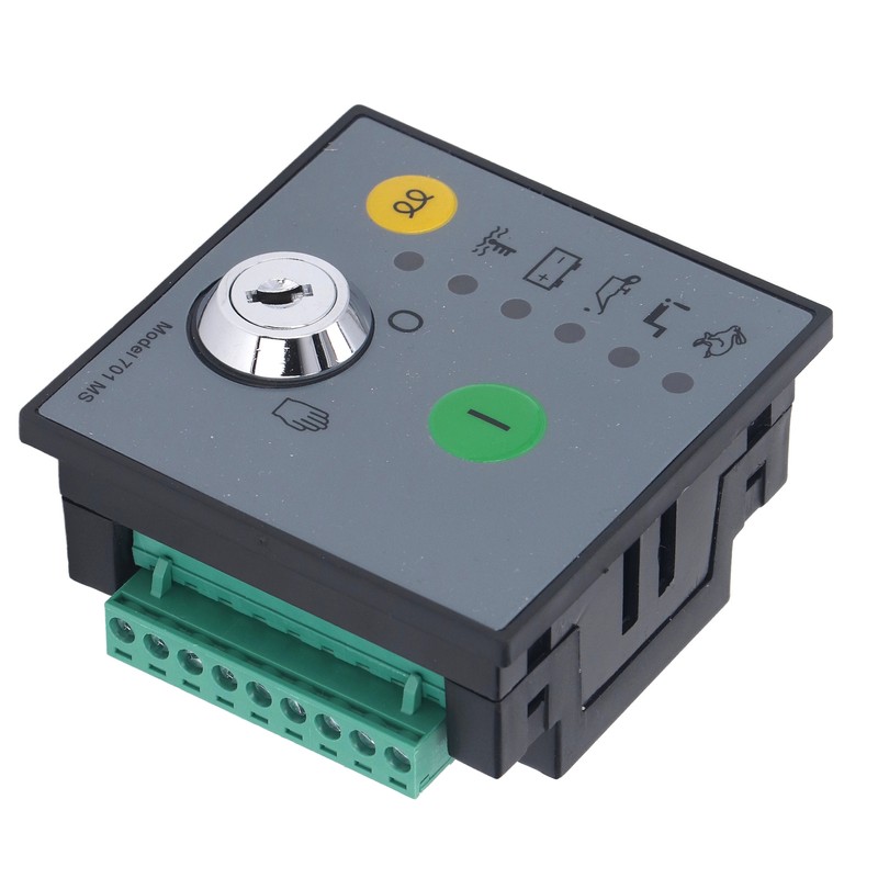 Genset Controller Module Manual Start Stop Panel Protection Module for