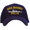 USS Barry DDG-52 Embroidered Baseball Cap - Navy