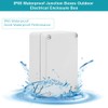 Waterproof IP66 Junction Boxes Outdoor Electrical Enclosure Box ABS Plastic