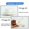 3 PCS Table Suction Cup Pad Professional Tableware Sucker Silicone