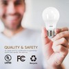 Linkind Dimmable A19 LED Light Bulbs, 40W Equivalent, E26 Base,