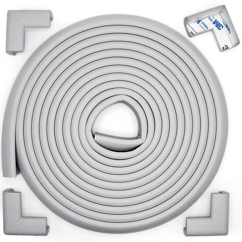 Roving Cove Slimfit Corner Edge Protector for Baby Proofing (Small