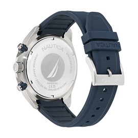 Nautica NCT Blue SAIL Silicone Strap Watch