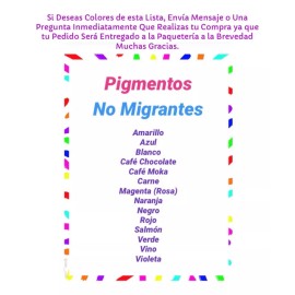 Productos Naturaly 3 Pigmentos No Migrantes 10ml. Colores Jabon De Glicerina