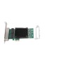 PCIE X1 Ethernet Card 4 Port RJ45 Copper Interface JL82571GB