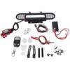 RC Front Bumper with 2 Round LED and Winch Remote