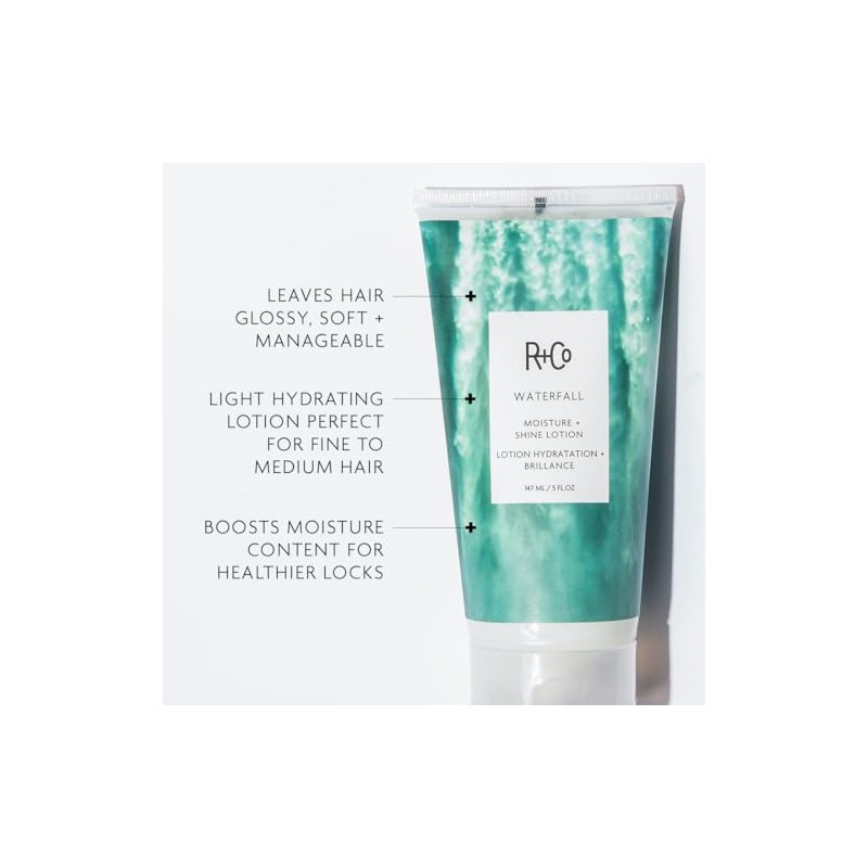 R+Co Waterfall Moisture + Shine Lotion, 5 fl. oz.