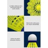 6 Piezas Pelota de Bádminton, Bolas de Bádminton de Entrenamiento