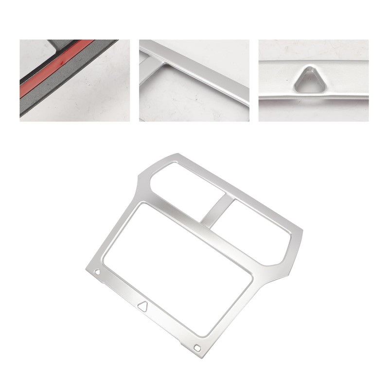 FanPaYY 1pc Car ashboard Console Navigation Cover Frame Trim ABS