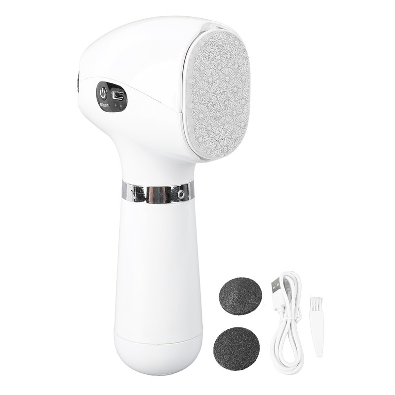 Electric Foot Grinder 2pcs Grinding Head Callus Removal Automatic USB