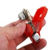 Shyfrult 2XCar Battery Terminal Connector Top Post Positive Negative Heavy