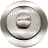 Westbrass D3324-20 1-1/2" NPSM Pull & Drain Bathtub Plug, Coarse