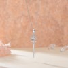 MISTBEE - Collar de plata de ley con forma de