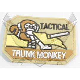 PVC Rubber Morale Patch Tactical Trunk Monkey Tail Gunner US Seller Hook 4A4