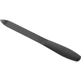 ZWILLING TWINOX M Sapphire Nail File, Premium Shaping File, Double Sided with Diamond Like Carbon Coating, Matt Black, 130 mm