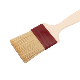 Matfer E445 Pastry Brush Natural Flat Bristles, 60 mm Long,Grey