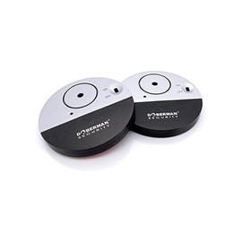 WER Ultra-Thin Window Alarm with Loud 100dB Alarm and Vibration Sensors - Modern and Ultra-Thin Design Compatible with Any Window [Pack of 2]