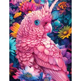 Majestic Value Brand 500 Piece Adult Puzzle of a Vibrant Cockatoo