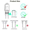 GY6.35 Light Bulbs, 120V 50W Crystal Clear Halogen Bulb 2