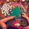 Christmas Bead Decoration Kit DIY Ornament Set Tree Hanging Decor