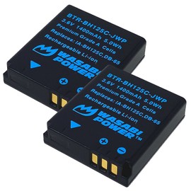 Wasabi Power Battery for Ricoh DB-65 (2-Pack) and Ricoh GR Digital, GR Digital II, GR Digital III, GR Digital IV, GR, GR II, G600, G700, G700SE, G800, GX100, GX200, R3, R4, R5, R30, WG-M1