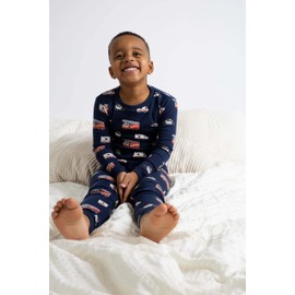 MONICA + ANDY Baby Organic Two-Piece Pajama Set, To The Rescue, 8