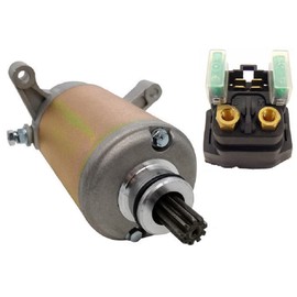 HH BROS for Yamaha Raptor 350 Starter and Relay Solenoid Motor YFM350R YFM350SE 2004 2005 2006-2013
