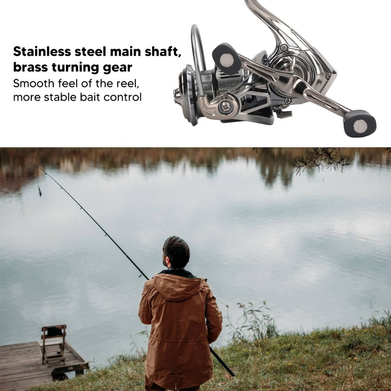 Spinning Fishing Reel Swing Arm Set Smoother Powerful 13+1 Bearing