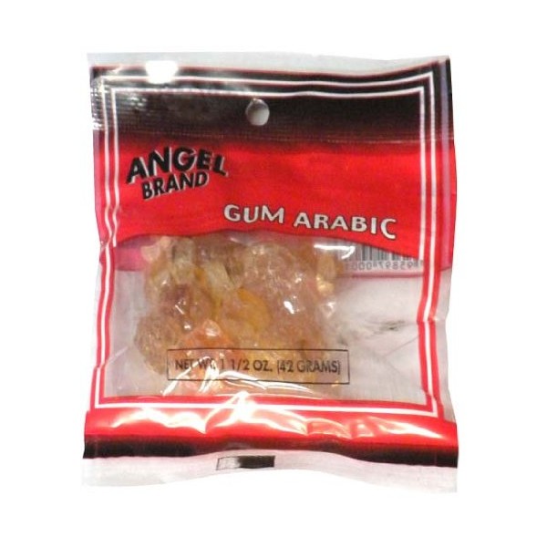 Angel Brand Gum Arabic 1.50 oz (42 gm) 3-pack