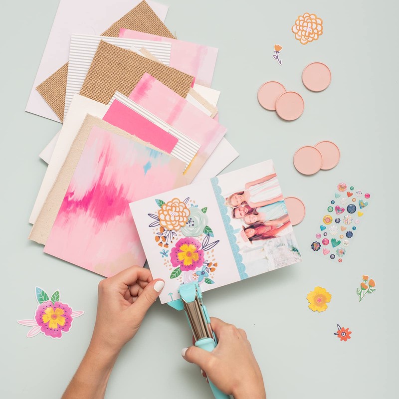 We R Memory Keepers Crop-A-DILE PWR PNCH DISC, Blue, 17x7cm