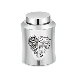 AIWENXI Pet Cremation Urns Memorial Ash Holder Urns for Dog Cat Ashes