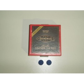 BLUE DIAMOND FROM BRUNSWICK 11mm SNOOKER/POOL CUE TIPS x 2**