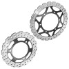 Caltric Front Rear Brake Disc Rotor for Kawasaki Ninja 250R