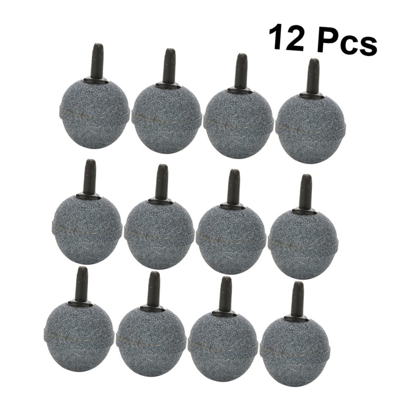 CIYODO 12pcs Air Stones Bubble Diffusers Aquarium Airstones for Fish