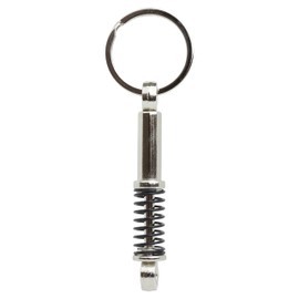 KOYOKOMA Key Chain, Suspension, Key Ring, Shock Absorber, Car Parts, Miniature, Key, Carrying, Black
