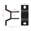 ALEKO AWHWBGY Wall Bracket for Retractable Half Cassette Awning (Dark