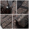 Mgnaie Mens 2 Piece Floral Tuxedo Jacket Paisley Shawl Lapel