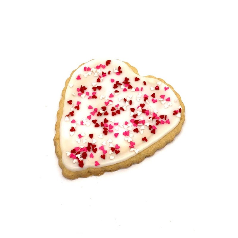 Mini Red, White & Pink Hearts, Valentine Sprinkles, Bulk Size