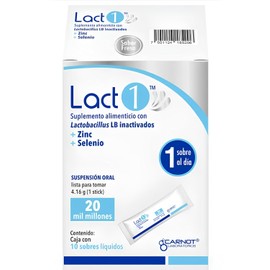 Lact 1 con 10 sobres líquidos