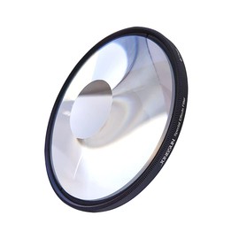 JONGSUN Vortex Distortion Prism Special Effect Filter 77 mm FX Glass Glare Widescreen Film Anamorphic DSLR Video Photography Camera Accessories (Vortex Distortion)