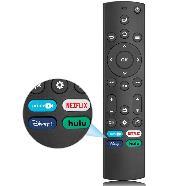 Weitov Replacement-Remote for All Insignia-Toshiba-Pioneer-Fire-Smart-TVs