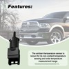 Ambient Temperature Sensor Compatible with 2013-2023 Ram 1500 2500 3500
